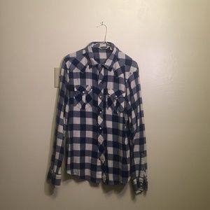 SALT VALLEY Western Shirt L